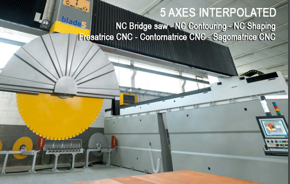 Fresadora CNC OMAG 5+1 ejes interpolados